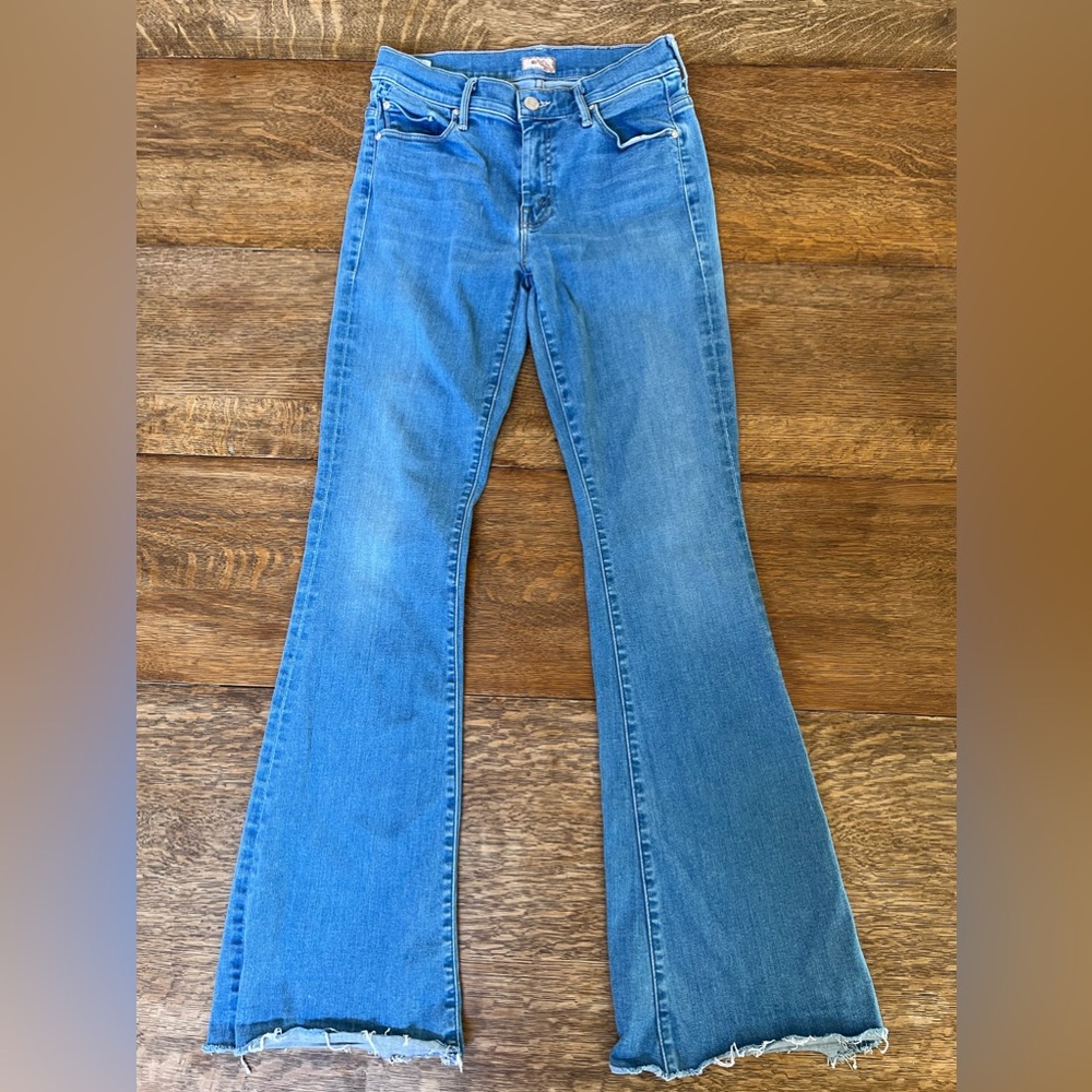 MOTHER Denim 27 The Weekender Fray